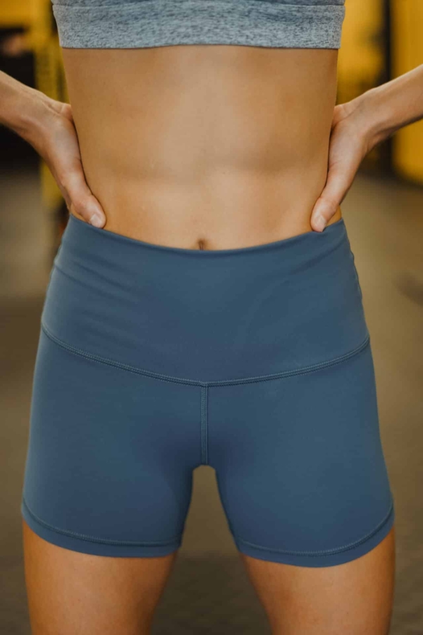 Women’s Performance Shorts: Blue