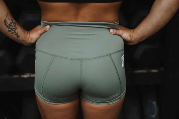 Women’s Performance Shorts: Green