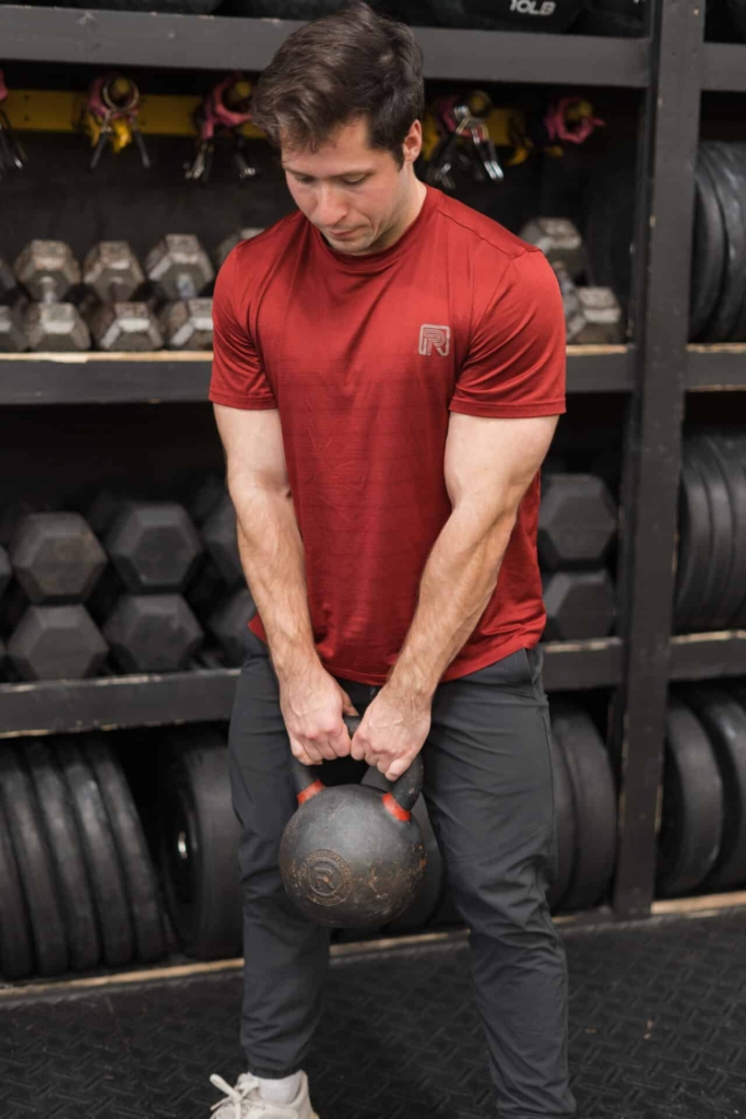 Dri Fit Logo Tee Red Front