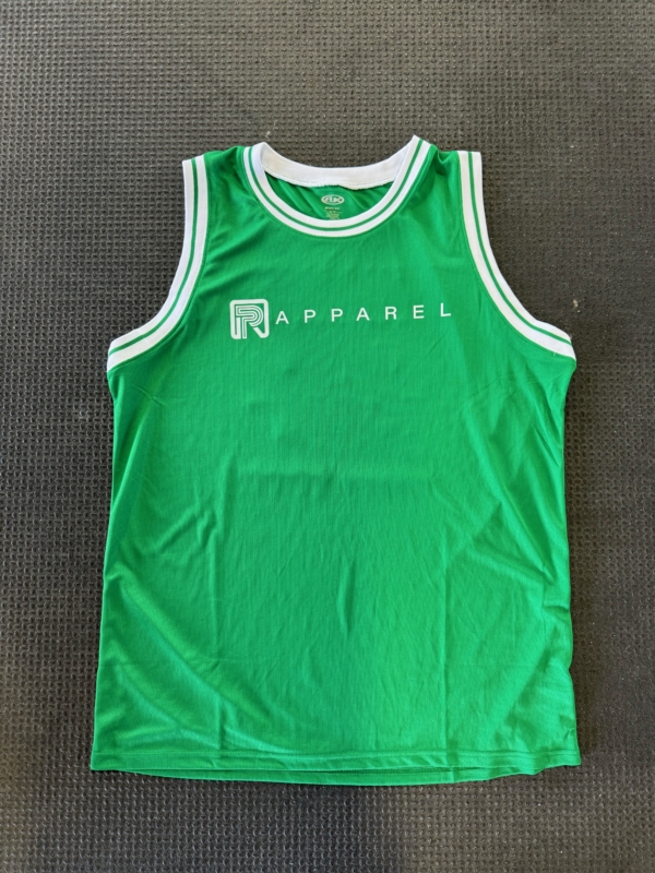 PR Apparel Jersey Green Front