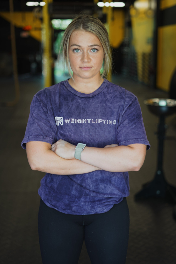 The Weightlifting Tee Purple