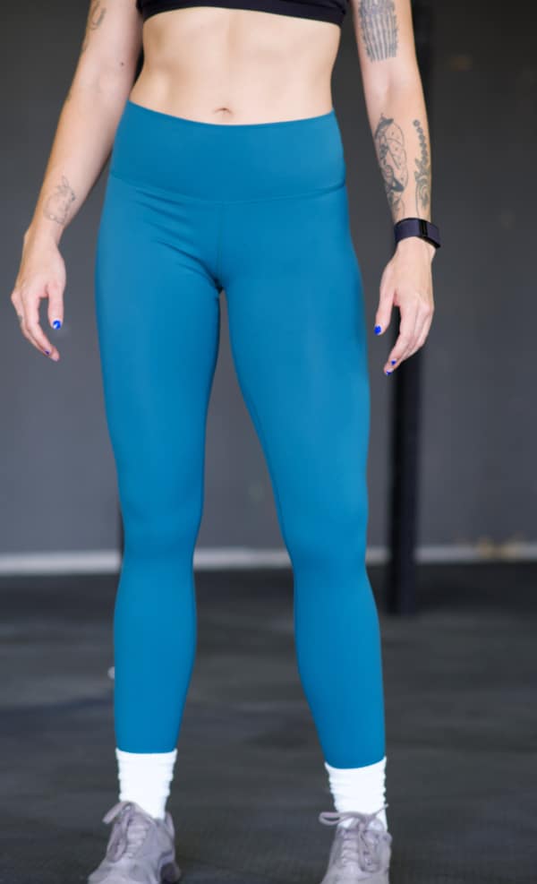 Women's High Rise PRformance Leggings Sea Blue